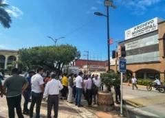 Un sismo magnitud 7.4 se registró al suroeste de Ciudad Hidalgo, Chiapas.