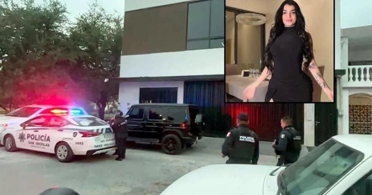 Elementos de corporaciones policiacas acudieron a la vivienda de la influencer en la Colonia Las Puentes tras el reporte de robo e intento de secuestro.