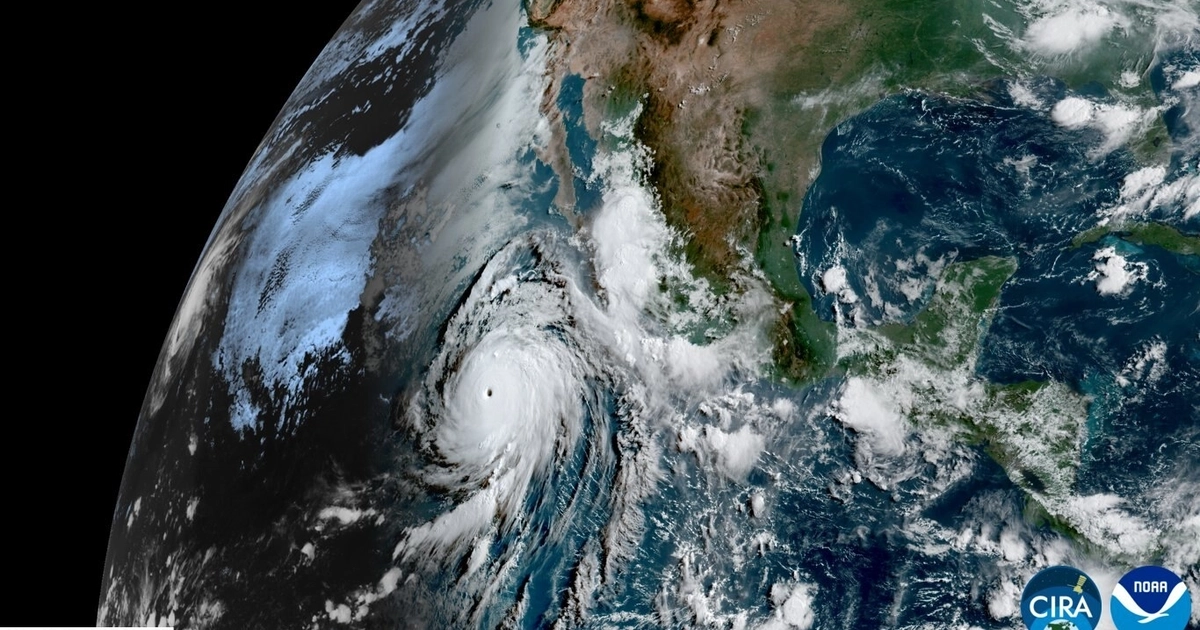 Genevieve hizo historia al convertirse en el primer huracán categoría 5 del Pacífico oriental en dos años, sorprendiendo por la rapidez con la que alcanzó su máxima intensidad. (NOAA)