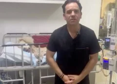 Rocky, el perro arrastrado por una camioneta, se debate entre la vida y la muerte