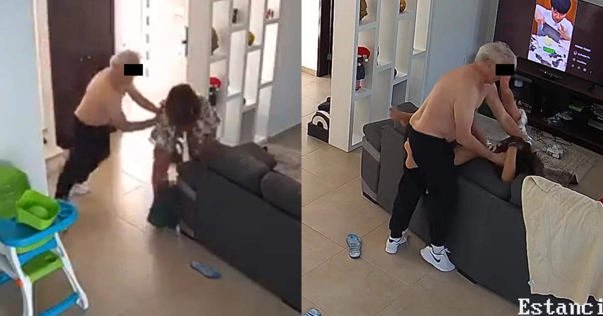 Capturas del video compartido por la víctima. Crédito: Youtube - María Felicia Jiménez