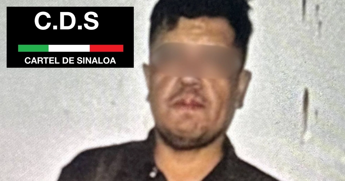 Detienen a El Gabito o El 80 en Mazatlán, operador de Los Chapitos. (Tomada de @crux1469)