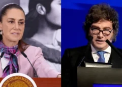“No hay ninguna campaña”: Sheinbaum responde a Milei tras acusación de financiar ataques en su contra
