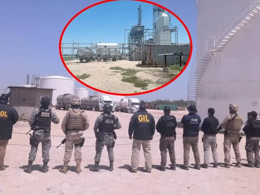 La infraestructura localizada en la Refinería Clandestina demuestra el nivel de capacidad operativa alcanzado por las redes dedicadas al tráfico ilegal de combustibles en distintas regiones del país. | Especial GH