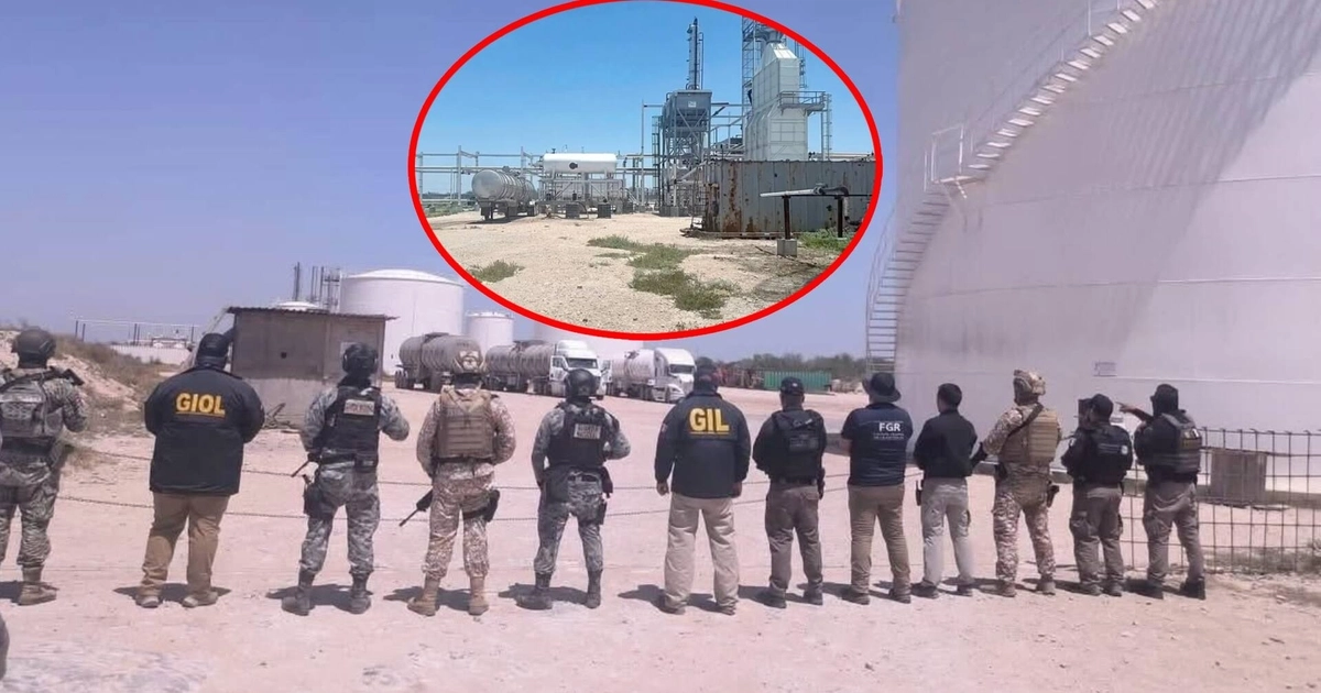 La infraestructura localizada en la Refinería Clandestina demuestra el nivel de capacidad operativa alcanzado por las redes dedicadas al tráfico ilegal de combustibles en distintas regiones del país. | Especial GH