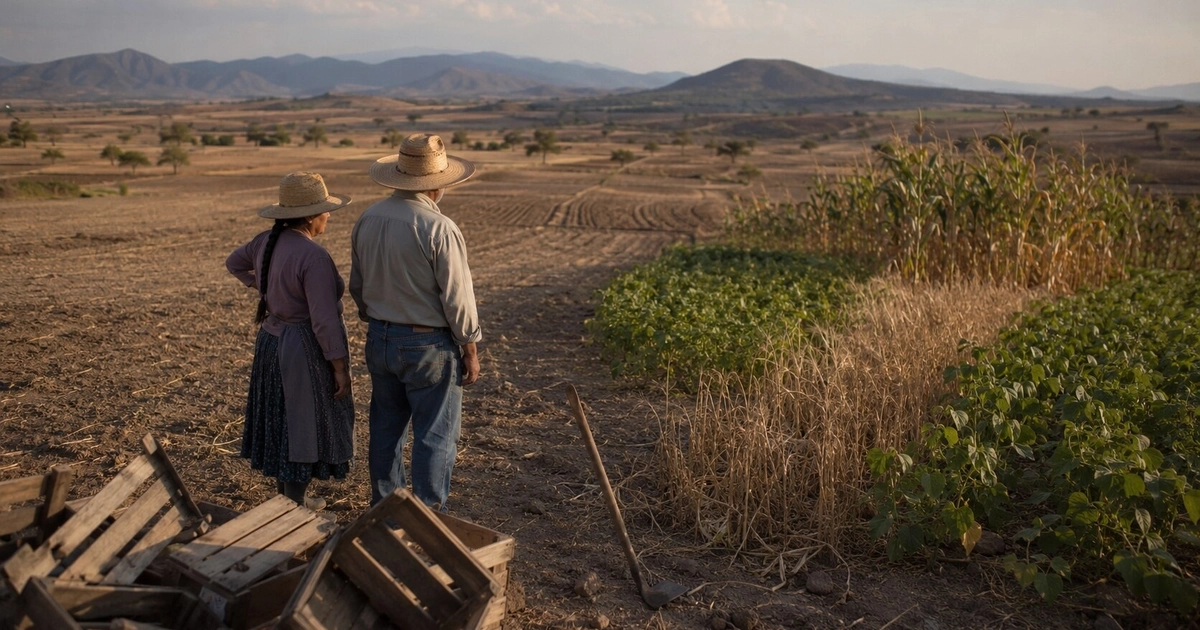La reducción en la siembra de maíz, trigo y frijol amenaza la producción nacional y el empleo de millones de jornaleros agrícolas en México, advirtió la UNTA