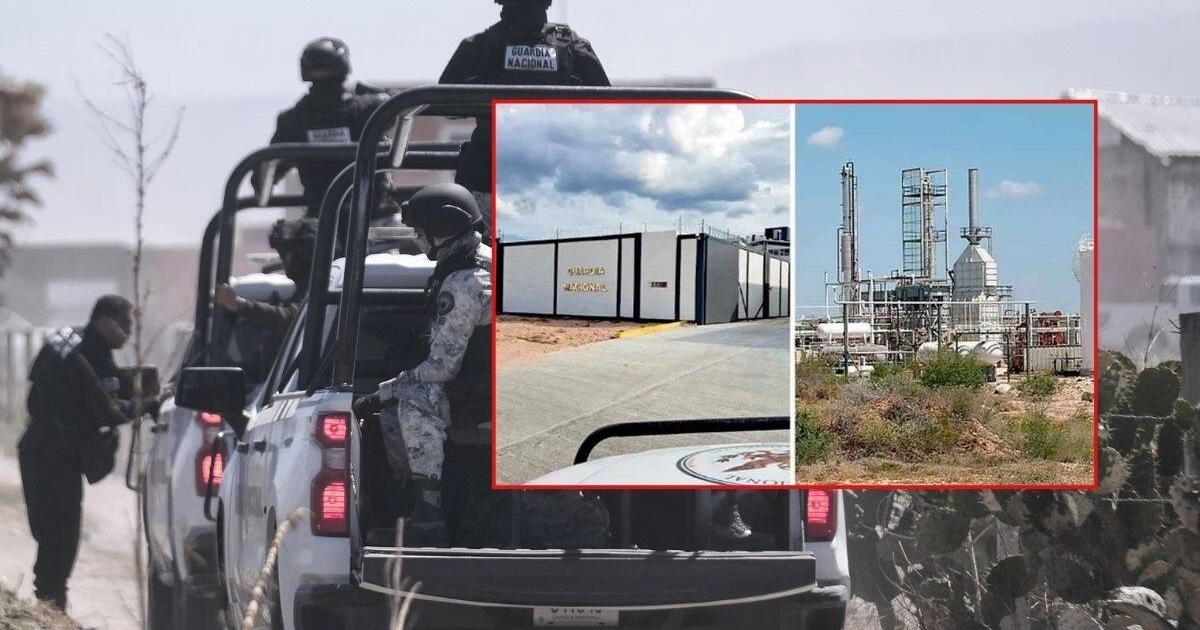 Refinería clandestina apareció en imágenes desde 2025 y operó cerca de la Guardia Nacional: aún no hay detenidos por el decomiso en Reynosa. | Crédito: Agencia Reforma/Banco digital GH