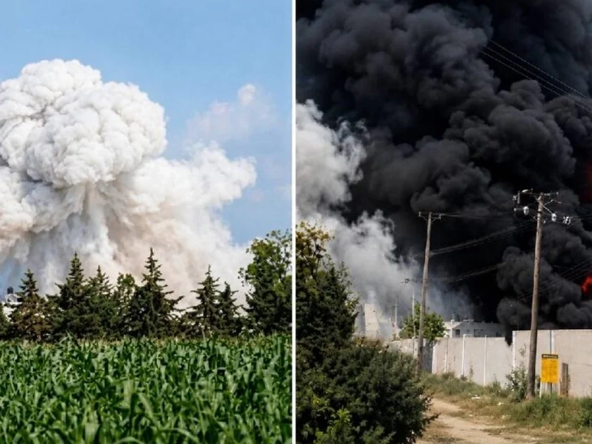 Explosión de pirotecnia en Chalco, Edomex. Foto: Fernando Cruz