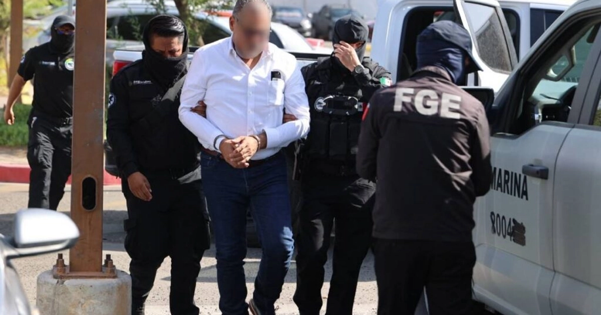 Se le detuvo en un operativo. Foto: Especial