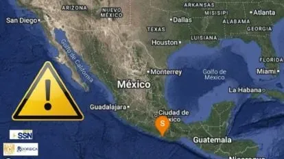 La alerta sísmica en México solo suena con movimientos cercanos o superiores a magnitud 6. Foto: SSN/Freepik