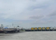Hallan 39 mil litros de diésel y más de 30 toneles durante operativo en Matamoros, Tamaulipas