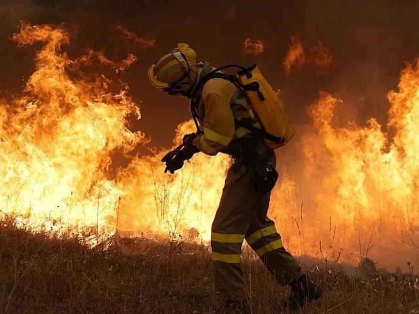 Bombero en Cebreros
