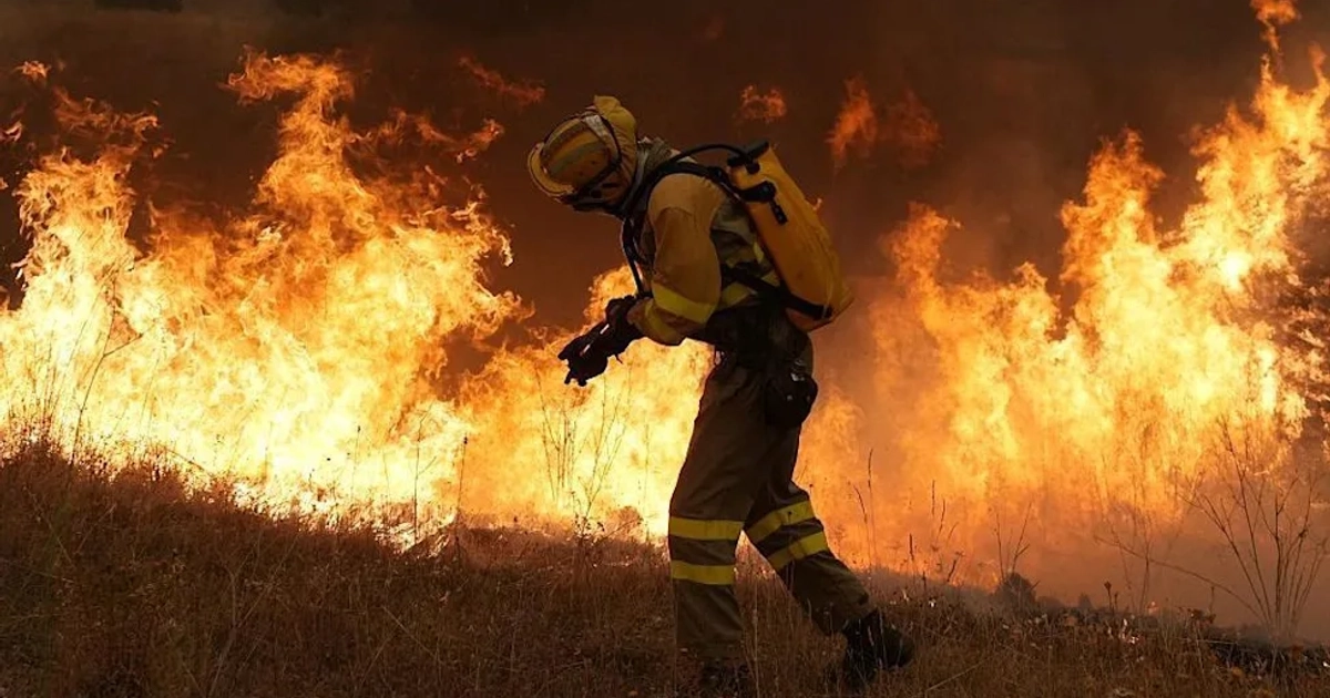 Bombero en Cebreros