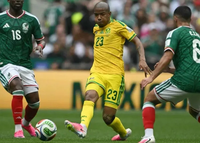 Jayden Adams jugó el Mundial 2026 en México | Foto: AFP