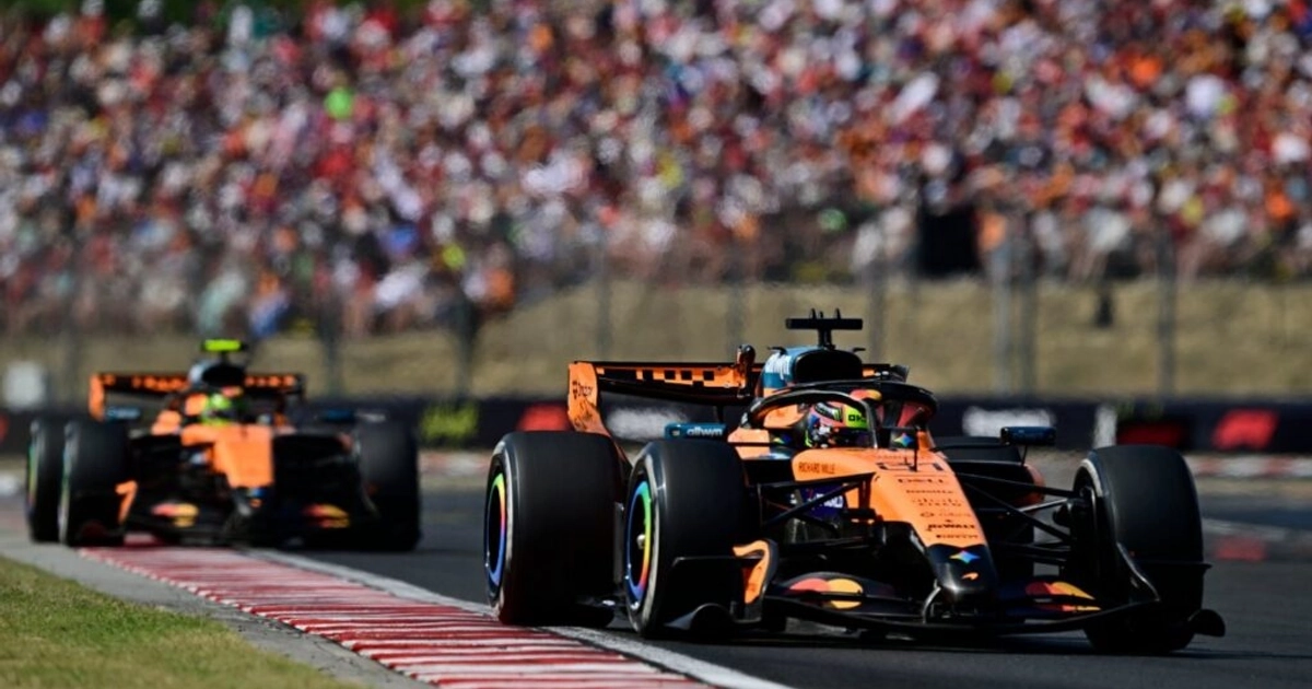 Lando Norris se lleva el triunfo en el GP de Hungría. | Reuters