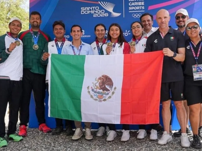 Mexicanas y mexicanos se imponen en Santo Domingo 2026. Foto: Conade