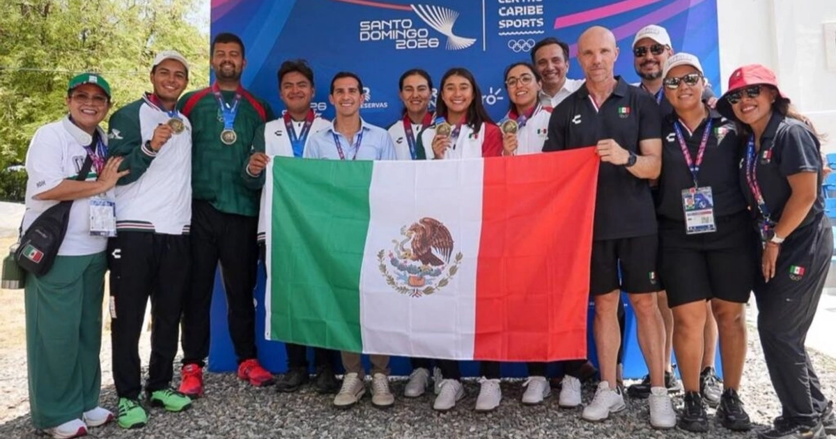 Mexicanas y mexicanos se imponen en Santo Domingo 2026. Foto: Conade