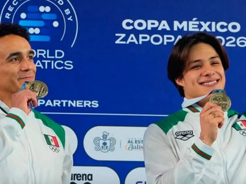 Osmar Olvera y Juan Celaya ganan oro. Foto: CONADE