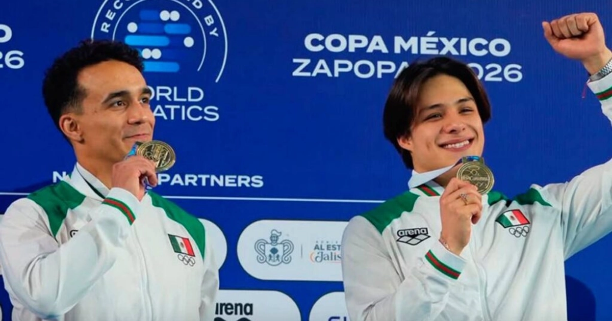 Osmar Olvera y Juan Celaya ganan oro. Foto: CONADE