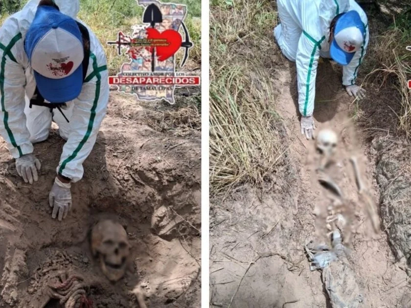 Localizan fosas clandestinas en Tamaulipas. Foto: Colectivo de Amor