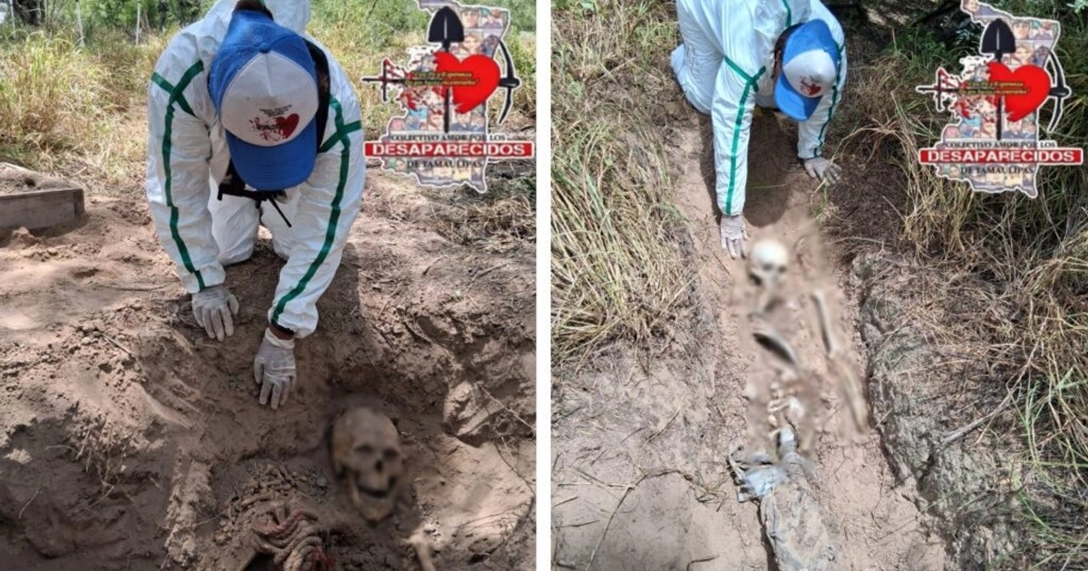 Localizan fosas clandestinas en Tamaulipas. Foto: Colectivo de Amor