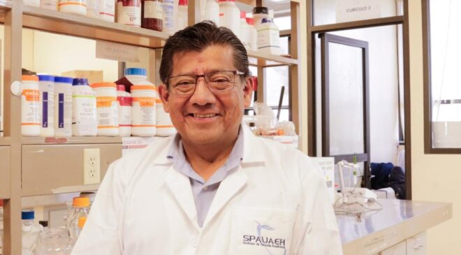 Gana investigador de la UAEH el Premio Hidalgo tras la creación de 50 patentes