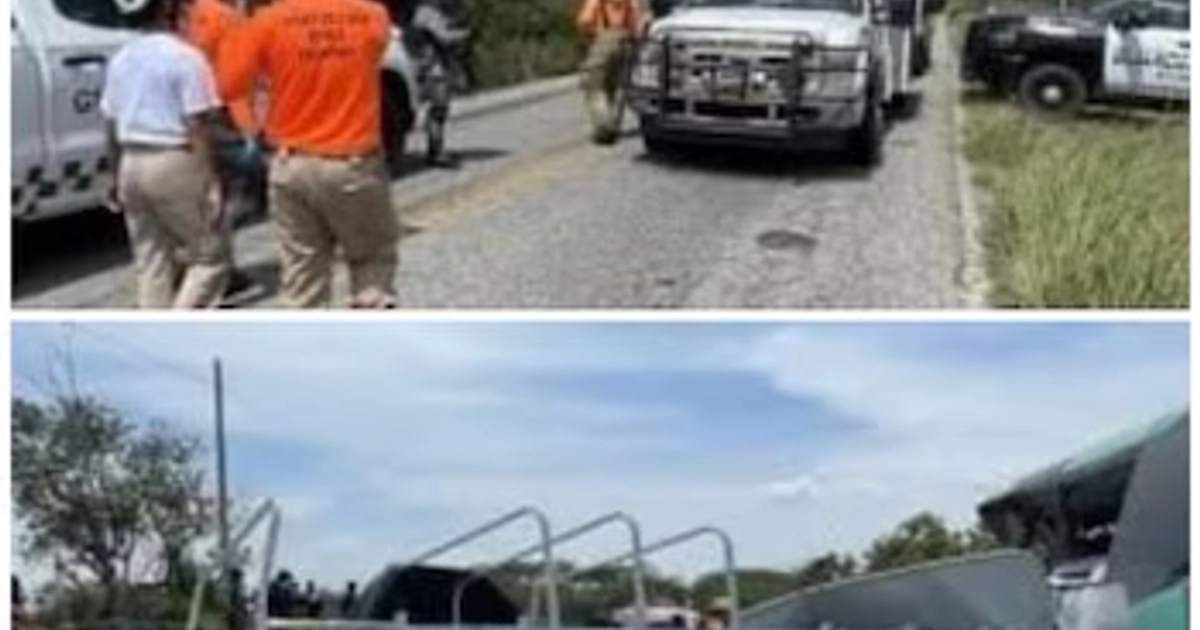 Ambulancias y elementos de diversos municipio aledaños acudieron a la zona del accidente. Crédito: Protección Civil Chiapas