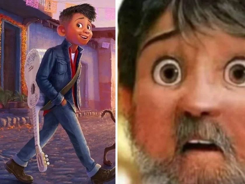 Previo al anuncio circularon memes cuando se anunció que la secuela traería a un protagonista ya en su madurez (Collage: Disney Pixar/ Meme Redes sociales)