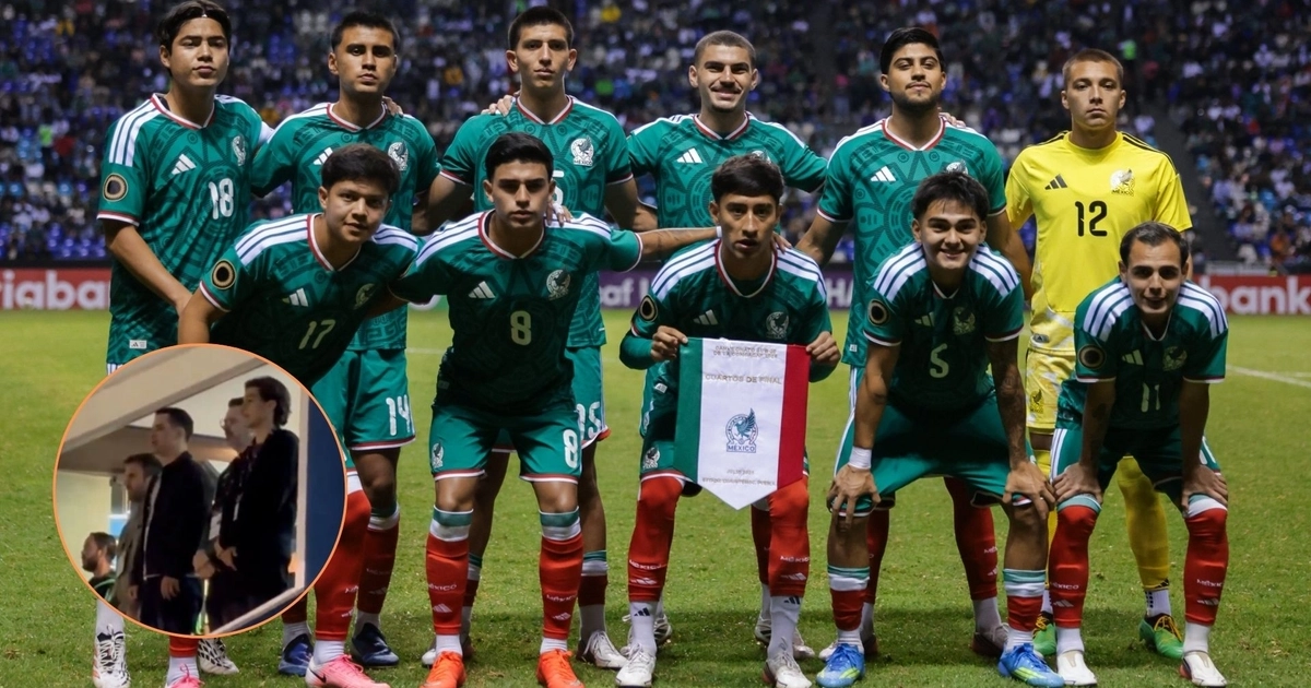 Captaron a Rafa Márquez en el juego de México vs Panamá del Premundial Sub-20 (X/ @miseleccionsubs)