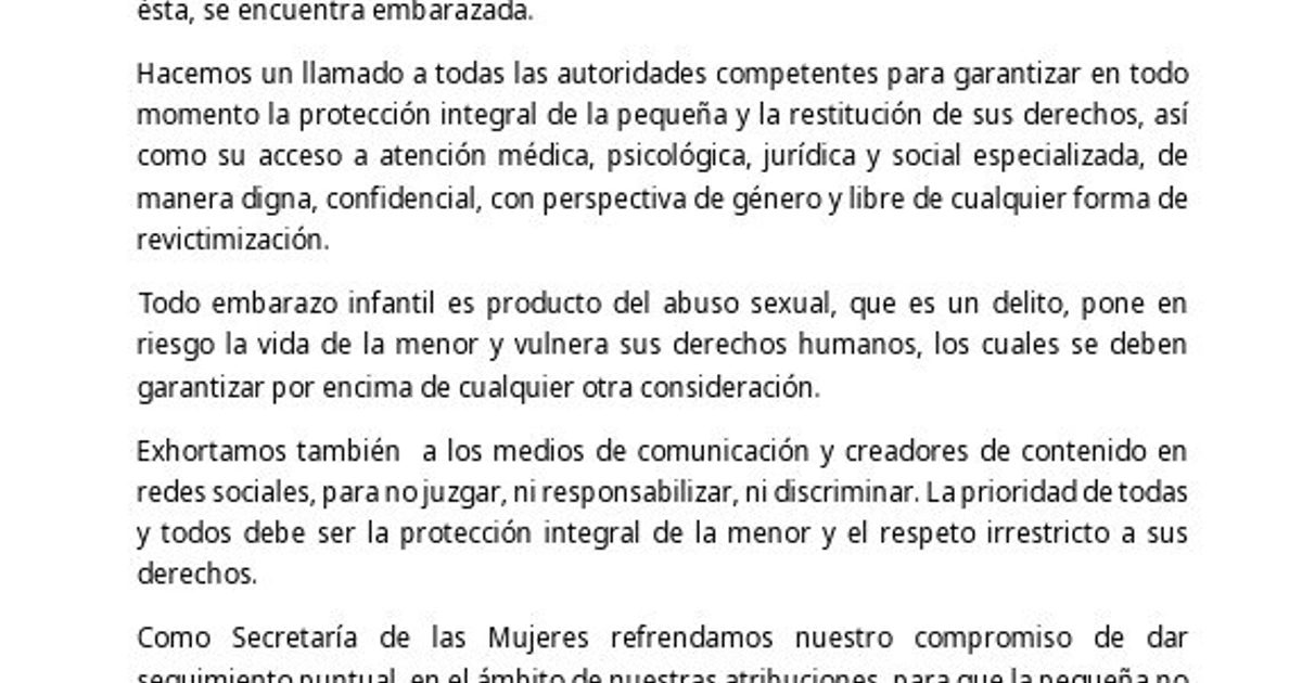 Comunicado Oficial.