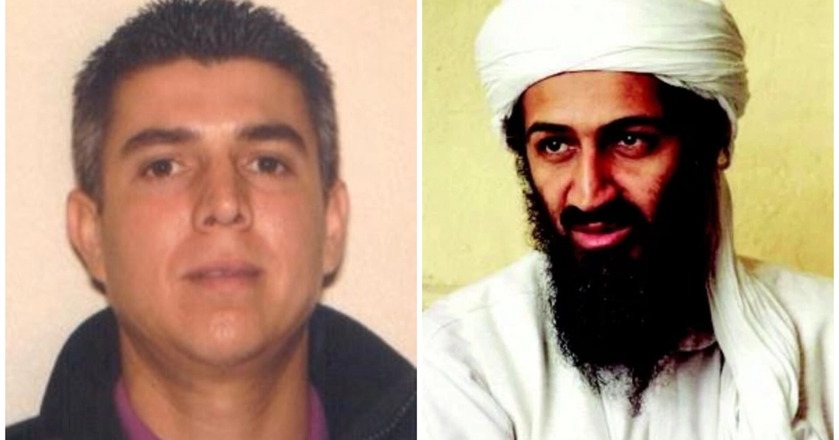 Juan Carlos Valencia González, alias ‘El Pelón’, nuevo líder del CJNG, y Osama Bin Laden, líder de Al-Qaeda. Crédito: DEA / FBI