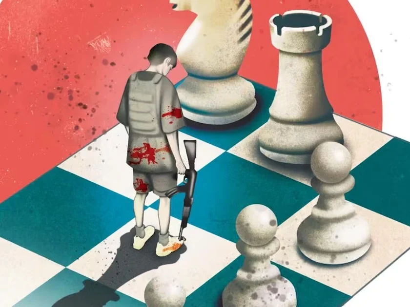 Reclutamiento forzado, detrás de desaparición de jóvenes. Ilustración: Liliana Pedraza