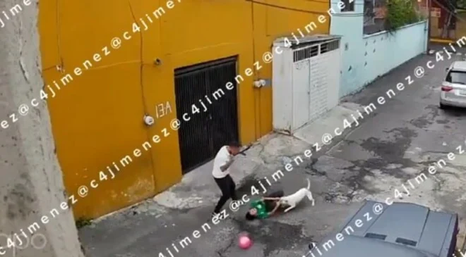 “Me voy a morir”: perro ataca a niño que jugaba en calles de Iztapalapa y queda registrado en video
