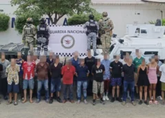 La detención derivó de un operativo interinstitucional en la zona serrana de Mazatlán. Crédito: SSP Sinaloa