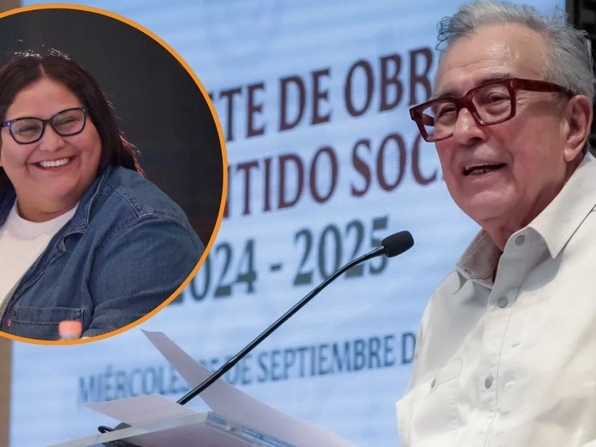 Citlalli Hernández deja en manos de la Comisión de Honestidad el futuro de Rocha Moya en Morena. (Fotos: redes sociales)