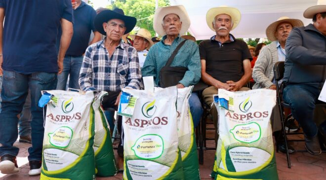 Fortalece Saderh al campo con apoyos productivos por más de 6.8 millones de pesos