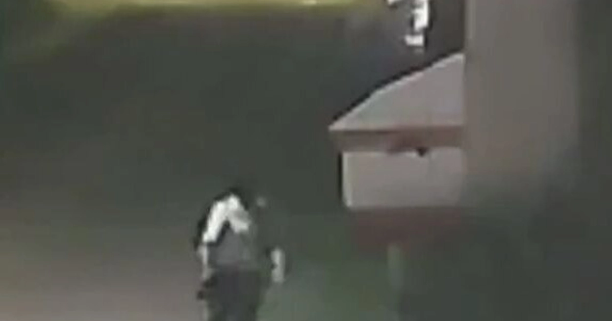 El presunto asesino no fue detenido, el hombre viajaba con una mochila y sin suéter, la cámara captó cuando siguió a la mujer, tomó una piedra y la siguió para matarla Foto: Captura de pantalla