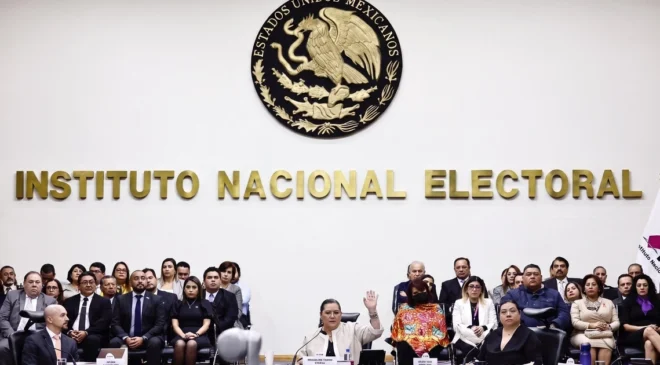 INE aprueba más 10 mil 842 millones de pesos para partidos políticos en las elecciones del 2027