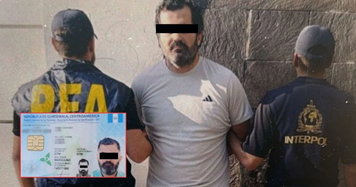 Las autoridades argentinas compartieron la fotografía de uno de los documentos oficiales encontrados tras su captura. Crédito: Especial