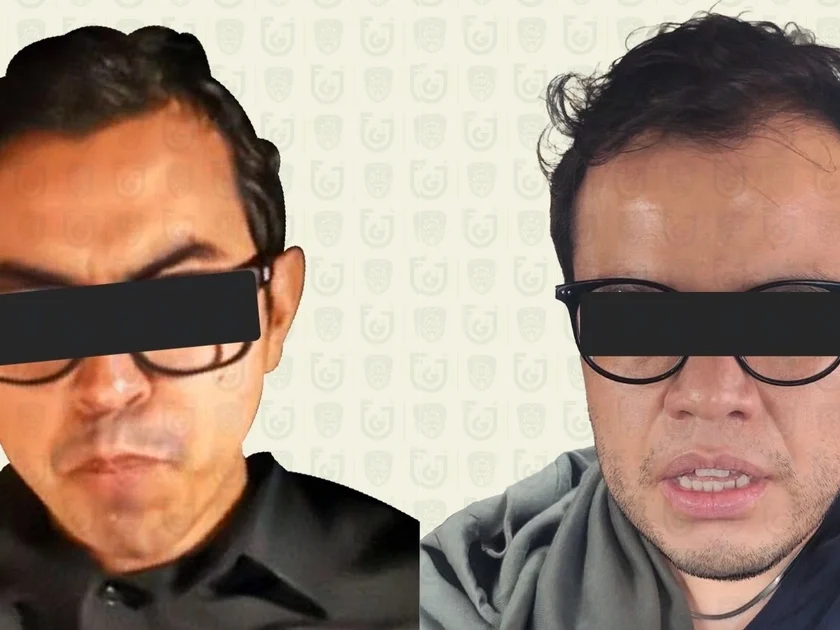 Edgar 'N' y David 'N', operadores de la academia 'Más Preparación', habrían usado sus instalaciones para contestar los exámenes en lugar de los aspirantes durante mayo y junio de 2026. (FGJCDMX)