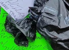Restos humanos en calles de Cuautitlán Izcalli con un narcomensaje (especial)