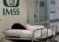 La menor de 11 años fue atendida en el Hospital General de Zona número 13 del IMSS en Matamoros. (@XiomaraVargasTV)