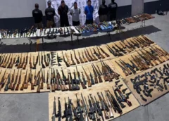 Tráfico de armamento desde Texas: capturan a tres personas que transportaban más de 200 armas y cartuchos en Nuevo León