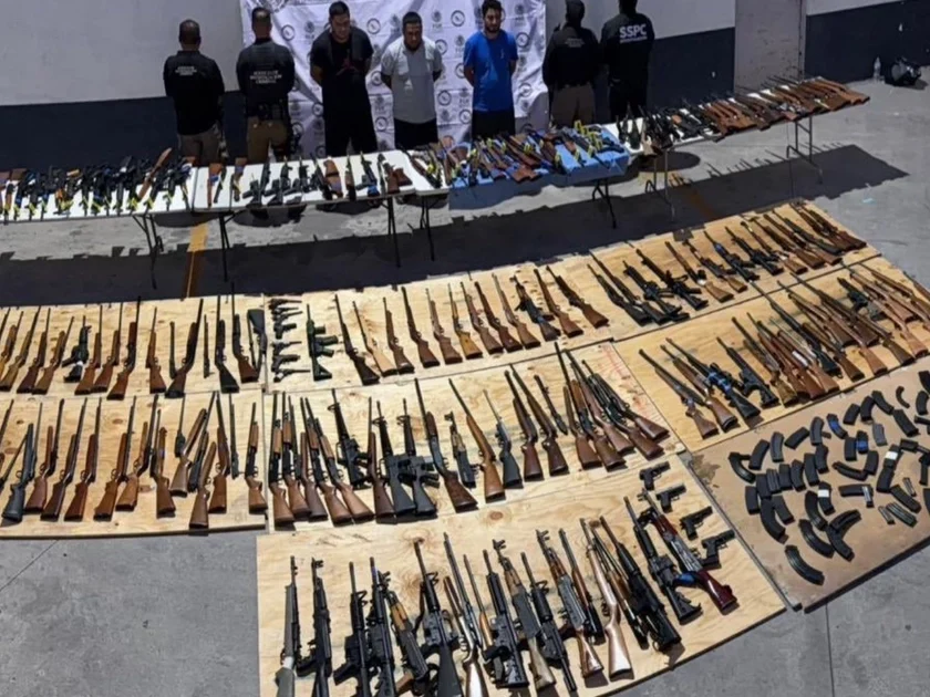 Detenidos con armamento en Nuevo León