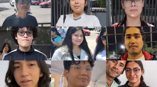 9 historias y rostros de aspirantes en el examen de control de la UNAM; “sentí un poquito de miedo por perder mi lugar”, cuentan