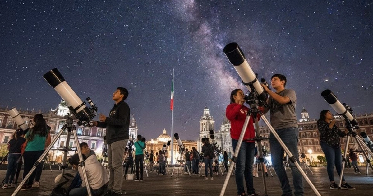 Entusiastas de la astronomía se reunirán para apreciar el eclipse lunar. (Crédito: Facebook/ Aquí en MX)