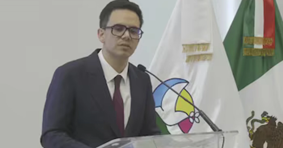 El secretario de gobierno del estado, Rodrigo Reyes Mugüerza, fue quien confirmó el saldo del ataque. Crédito: Gobierno de Zacatecas
