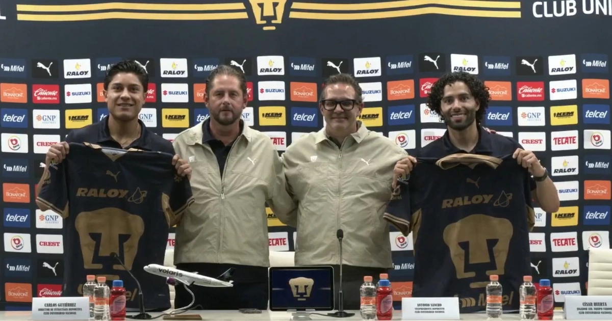 Chino Huerta regresó a Pumas (FB/ Pumas MX)