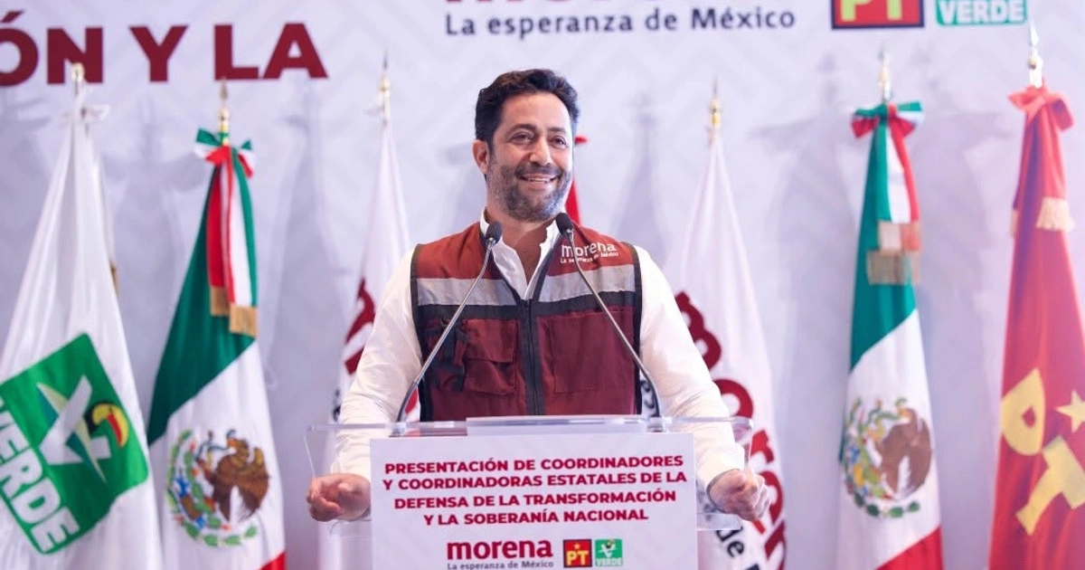 Pablo Gutiérrez Lazarus, la carta de Morena para Campeche rumbo a 2027. Crédito: Facebook/ Pablo Gutiérrez Lazarus