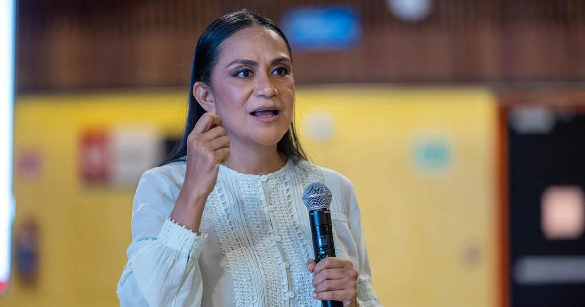 Ariadna Montiel, dirigente de Morena, no fue informada de la decisión de Rocha Moya. (Ariadna Montiel Reyes )
